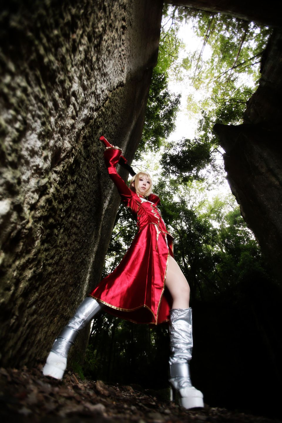 Fate Saber Cosplay Photo Book Saver × Saver