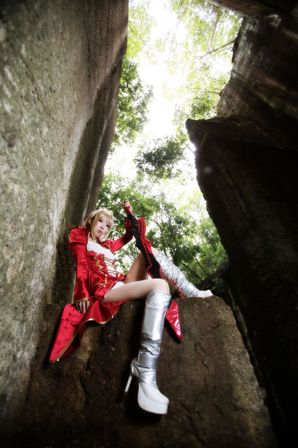 Fate Saber Cosplay Photo Book Saver × Saver