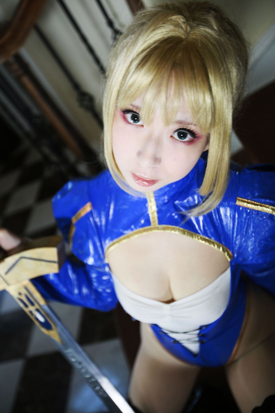 Fate Saber Cosplay Photo Book Saver × Saver
