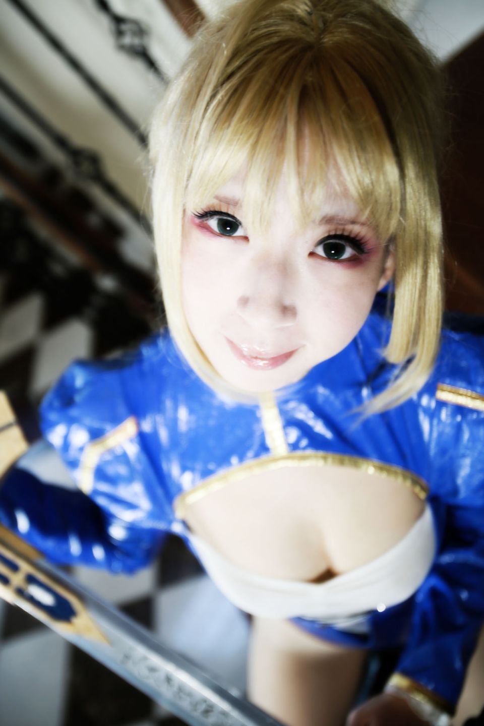 Fate Saber Cosplay Photo Book Saver × Saver