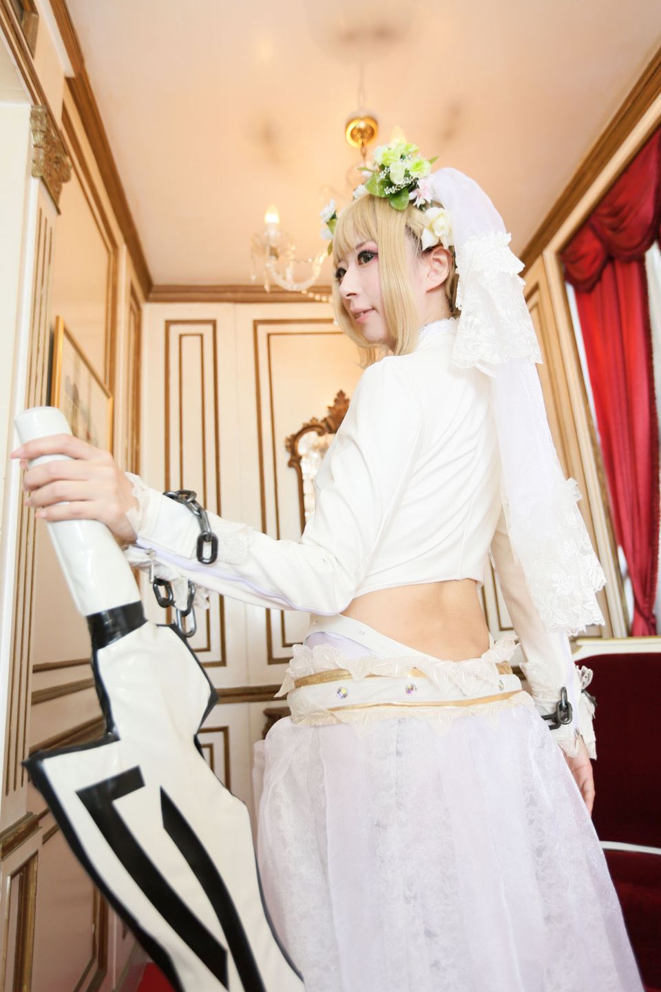 Fate Saber Cosplay Photo Book Saver × Saver