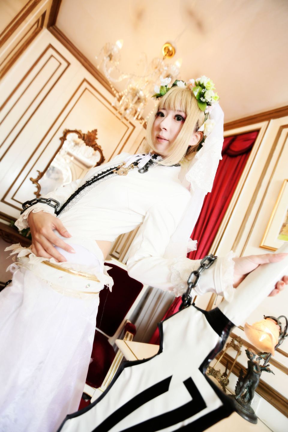 Fate Saber Cosplay Photo Book Saver × Saver