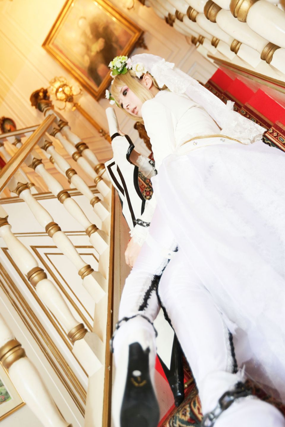 Fate Saber Cosplay Photo Book Saver × Saver