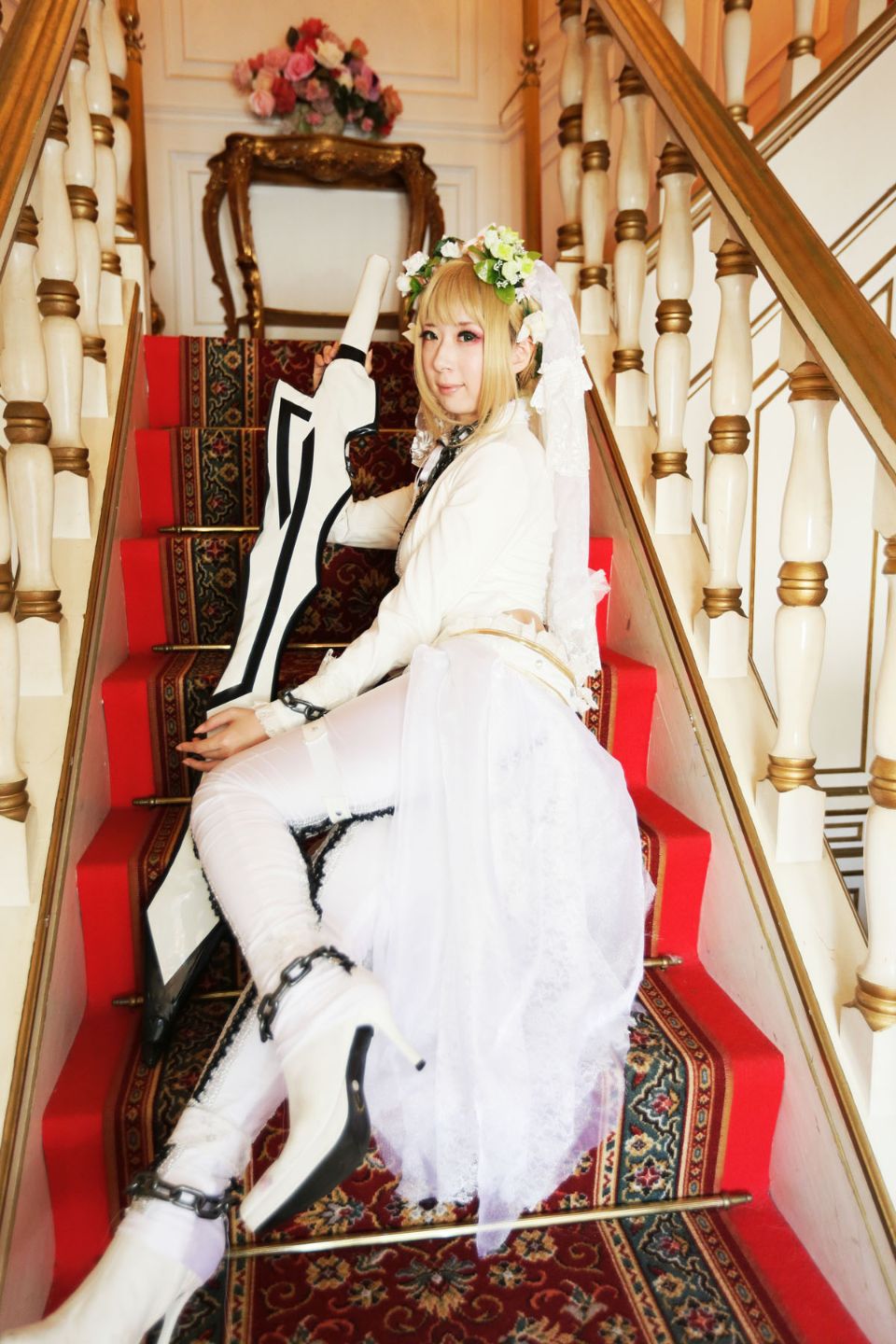 Fate Saber Cosplay Photo Book Saver × Saver