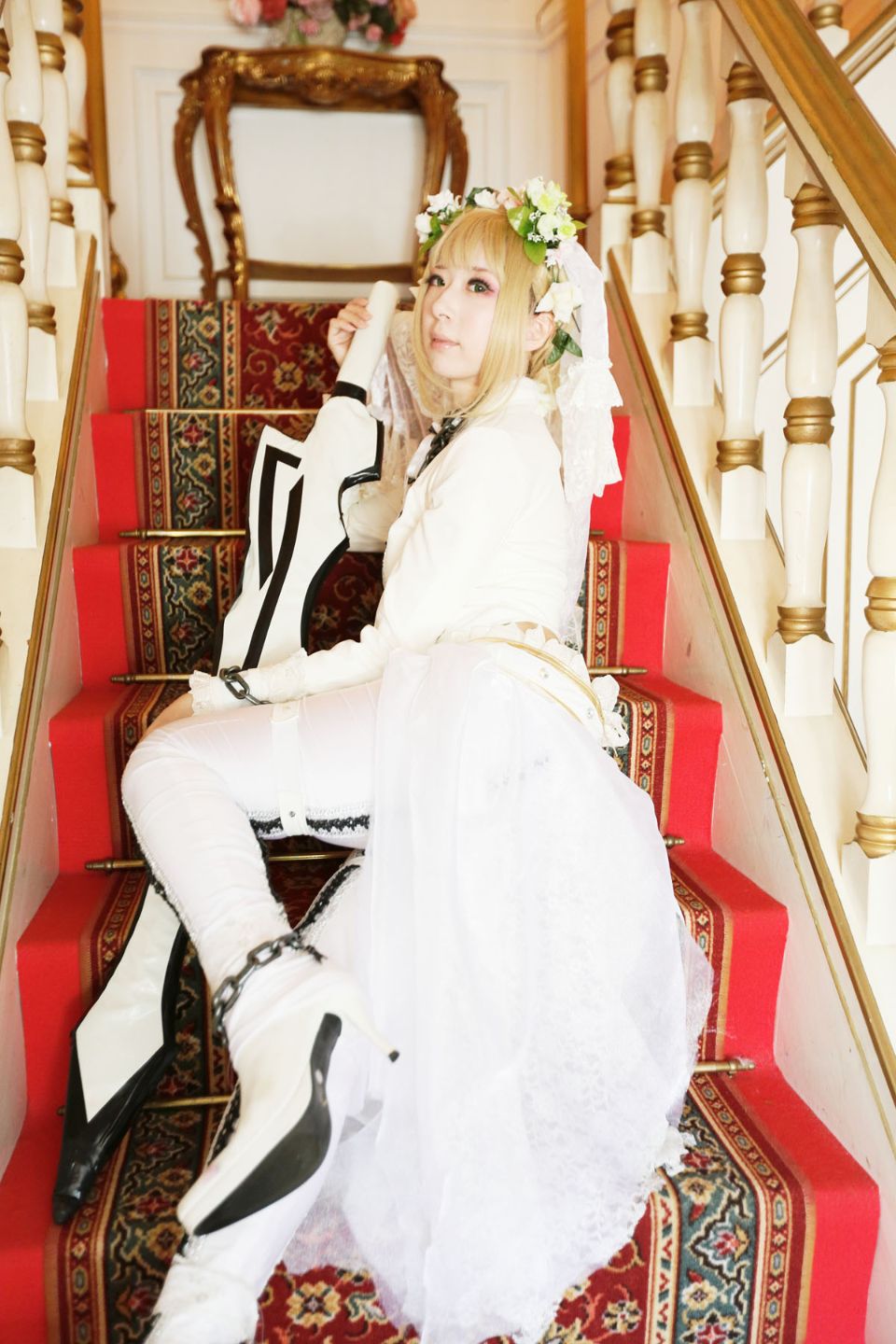 Fate Saber Cosplay Photo Book Saver × Saver