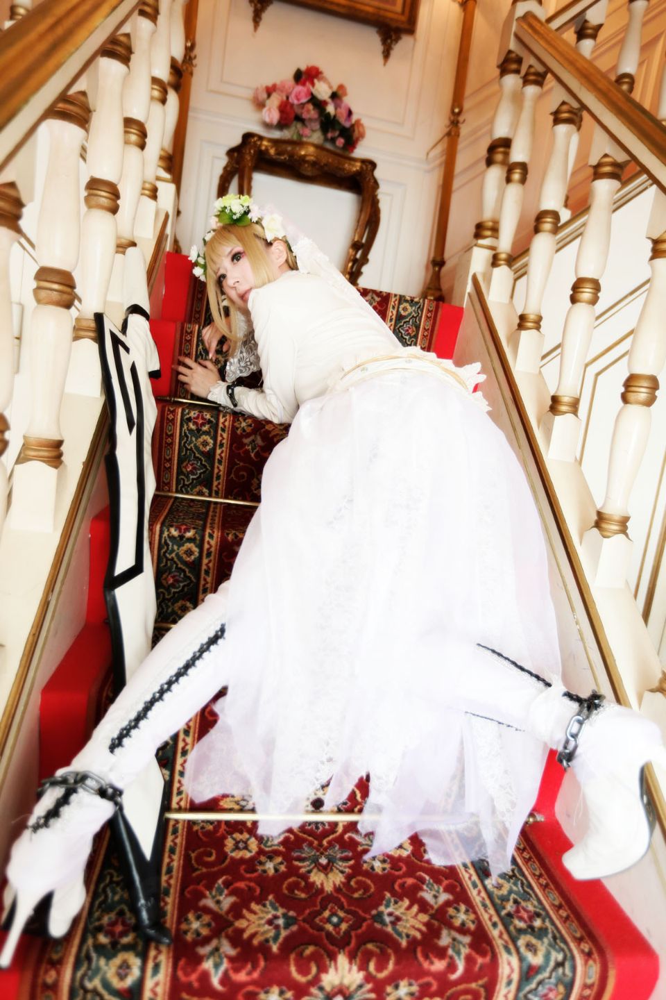 Fate Saber Cosplay Photo Book Saver × Saver