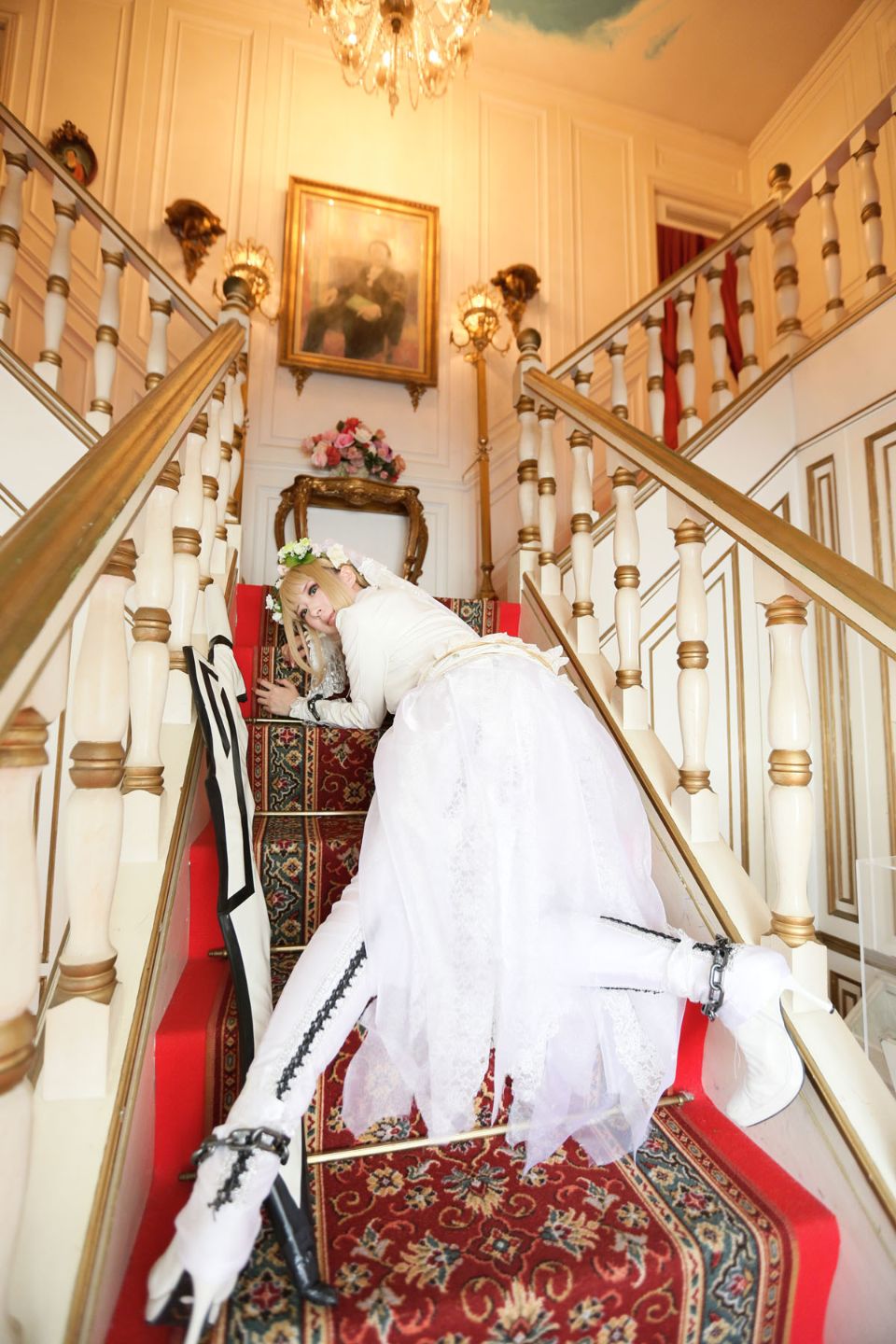 Fate Saber Cosplay Photo Book Saver × Saver