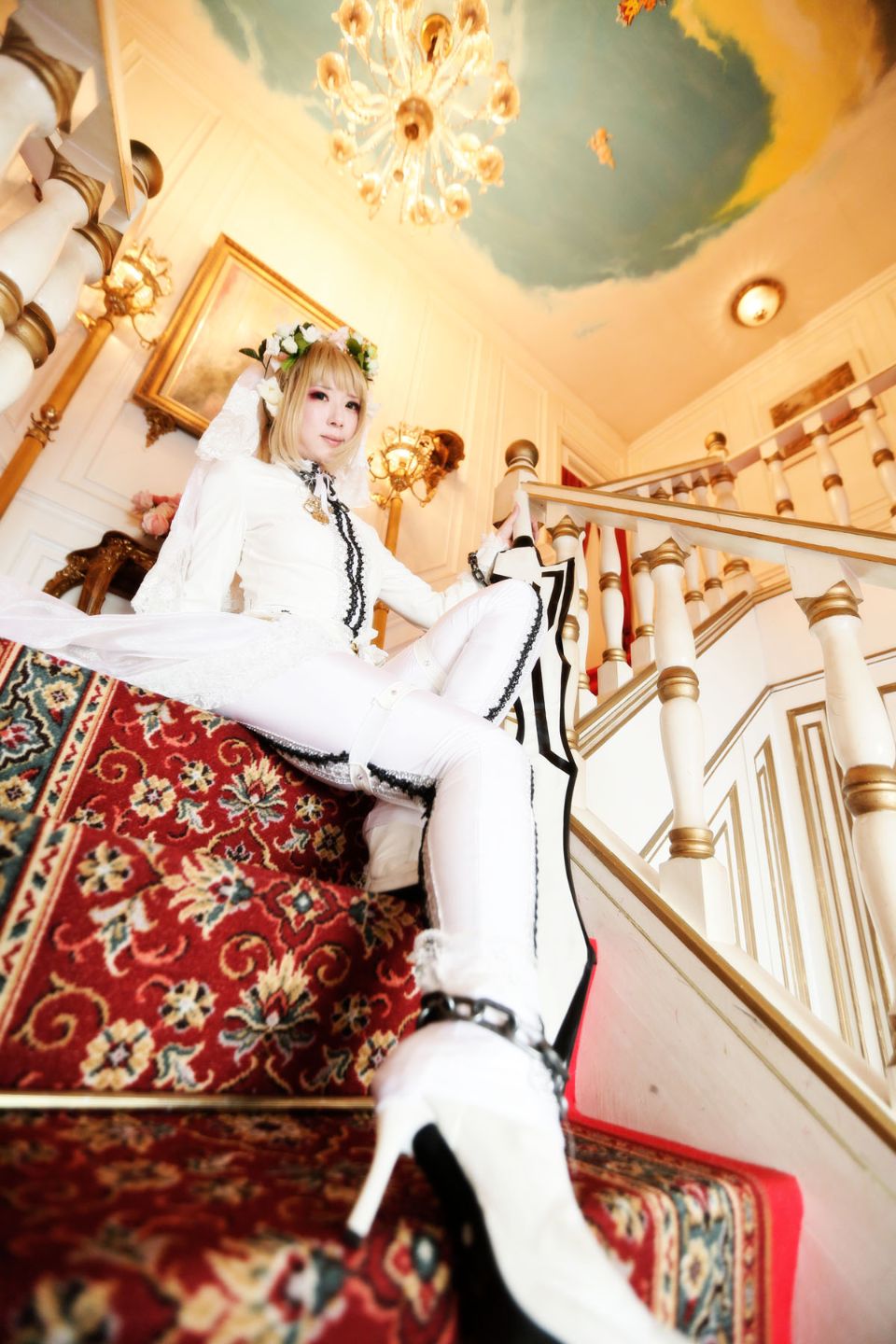 Fate Saber Cosplay Photo Book Saver × Saver