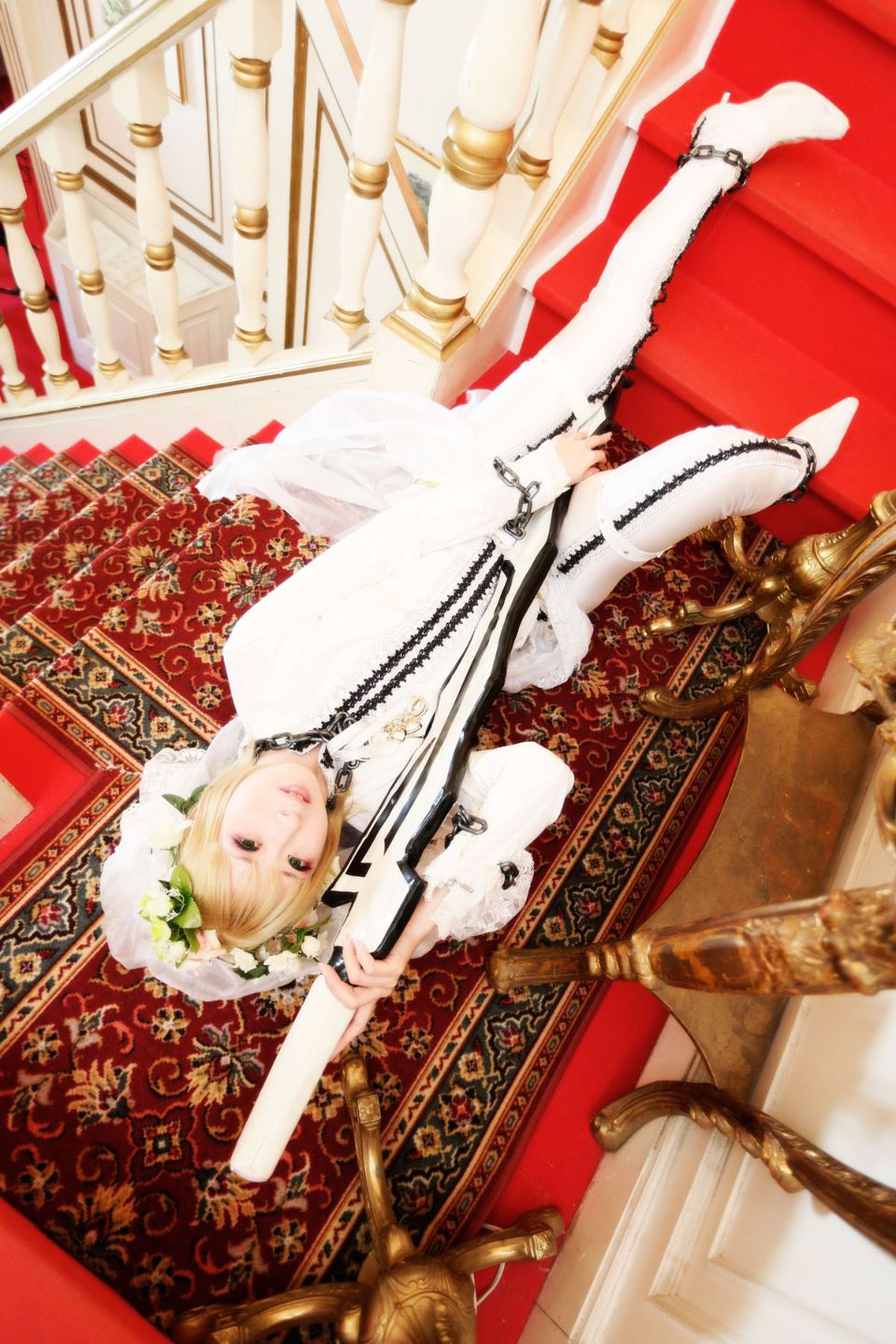 Fate Saber Cosplay Photo Book Saver × Saver