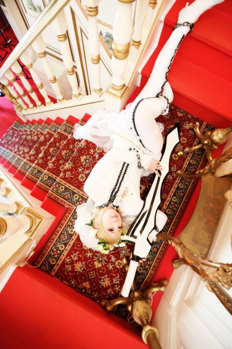 Fate Saber Cosplay Photo Book Saver × Saver