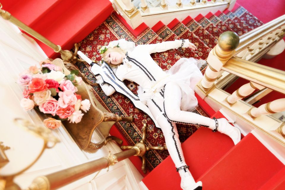 Fate Saber Cosplay Photo Book Saver × Saver