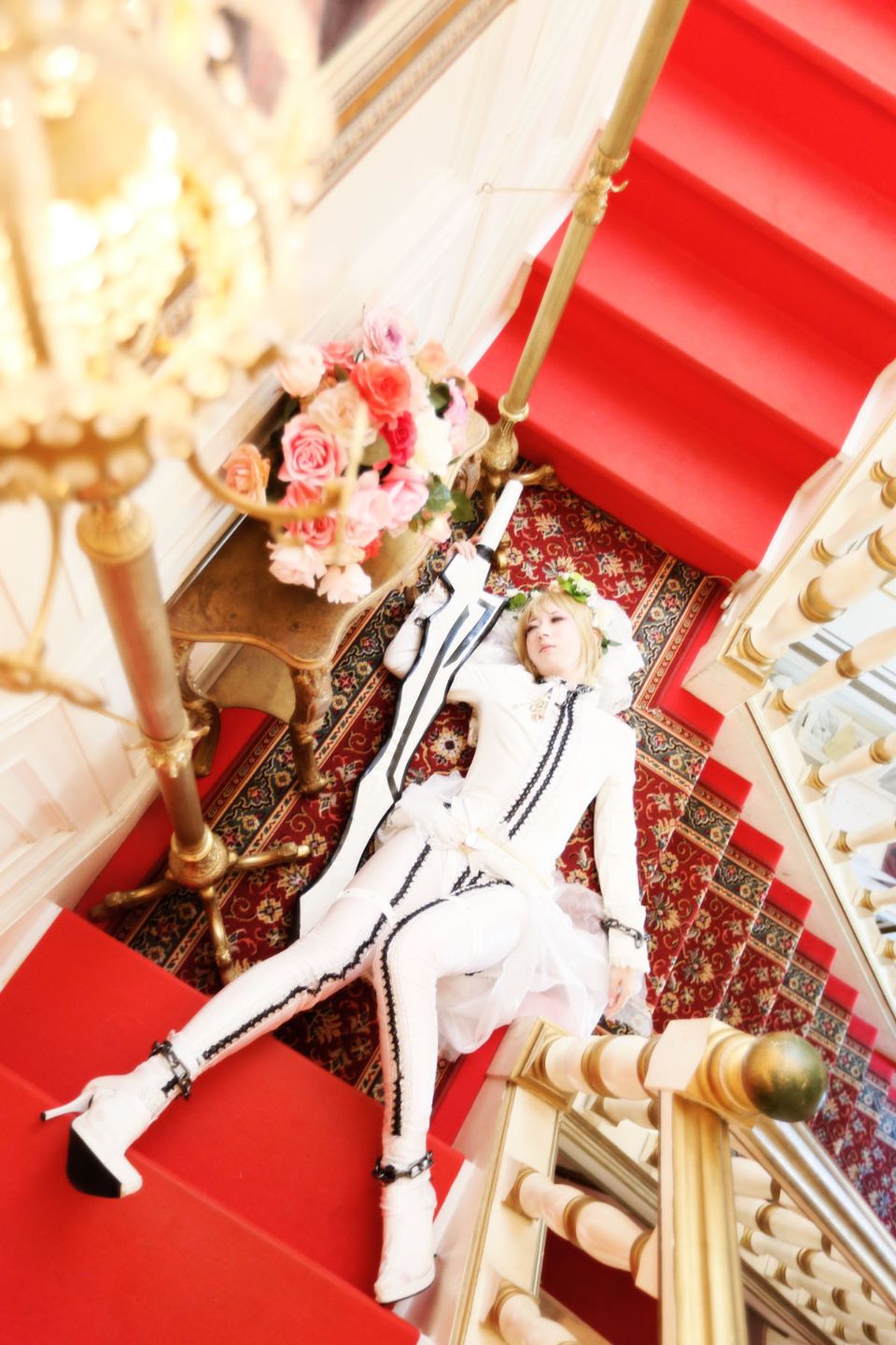 Fate Saber Cosplay Photo Book Saver × Saver