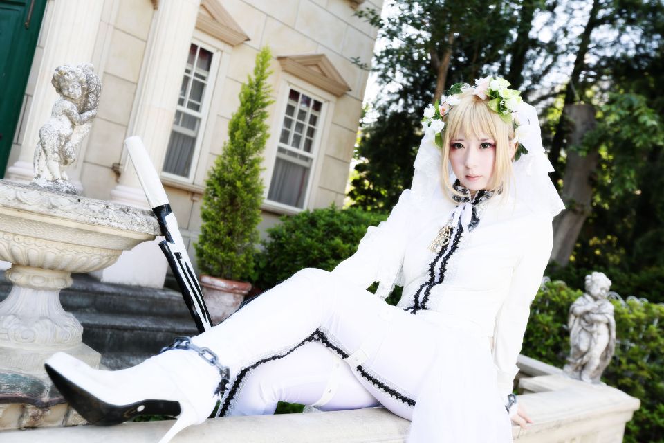 Fate Saber Cosplay Photo Book Saver × Saver