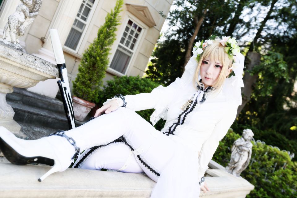 Fate Saber Cosplay Photo Book Saver × Saver