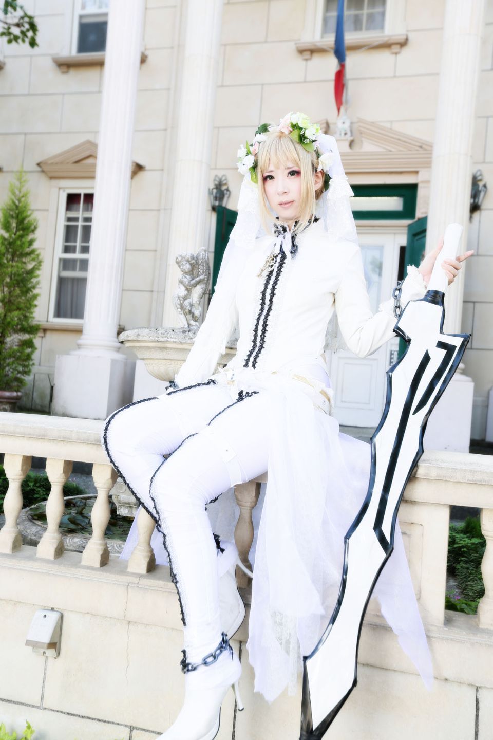 Fate Saber Cosplay Photo Book Saver × Saver