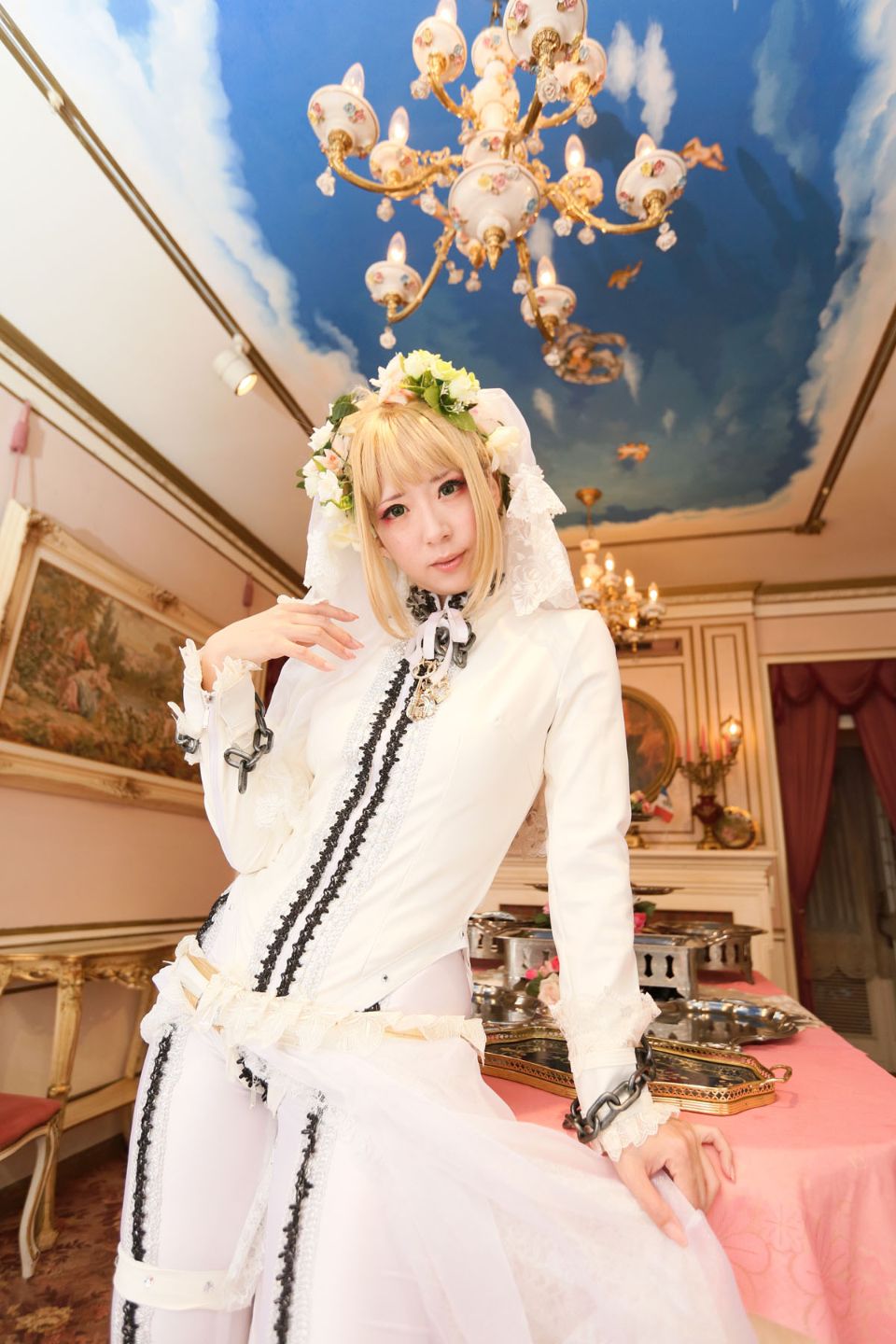 Fate Saber Cosplay Photo Book Saver × Saver