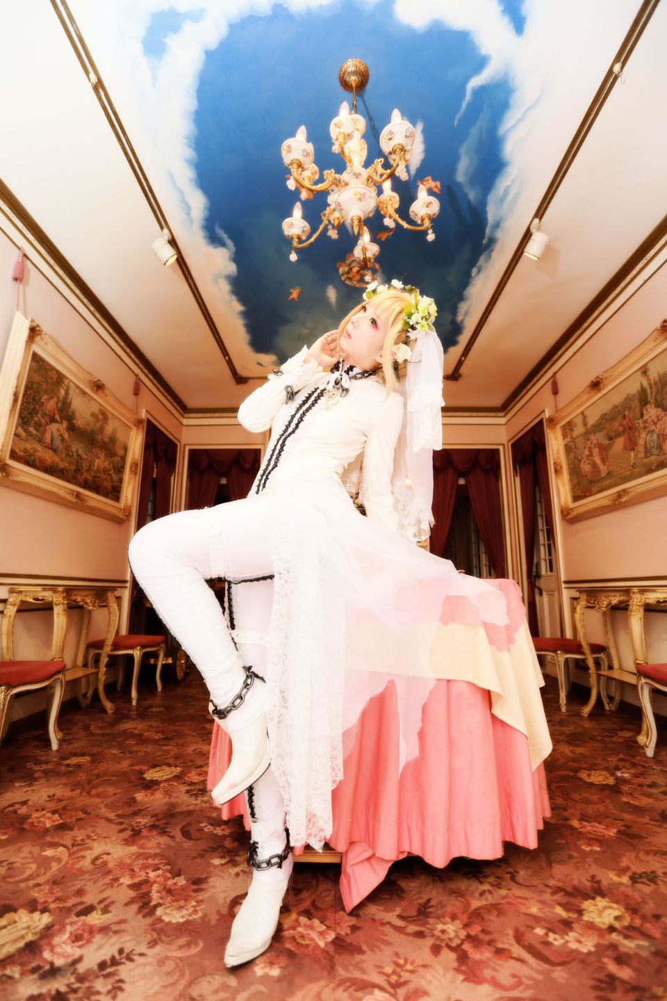 Fate Saber Cosplay Photo Book Saver × Saver