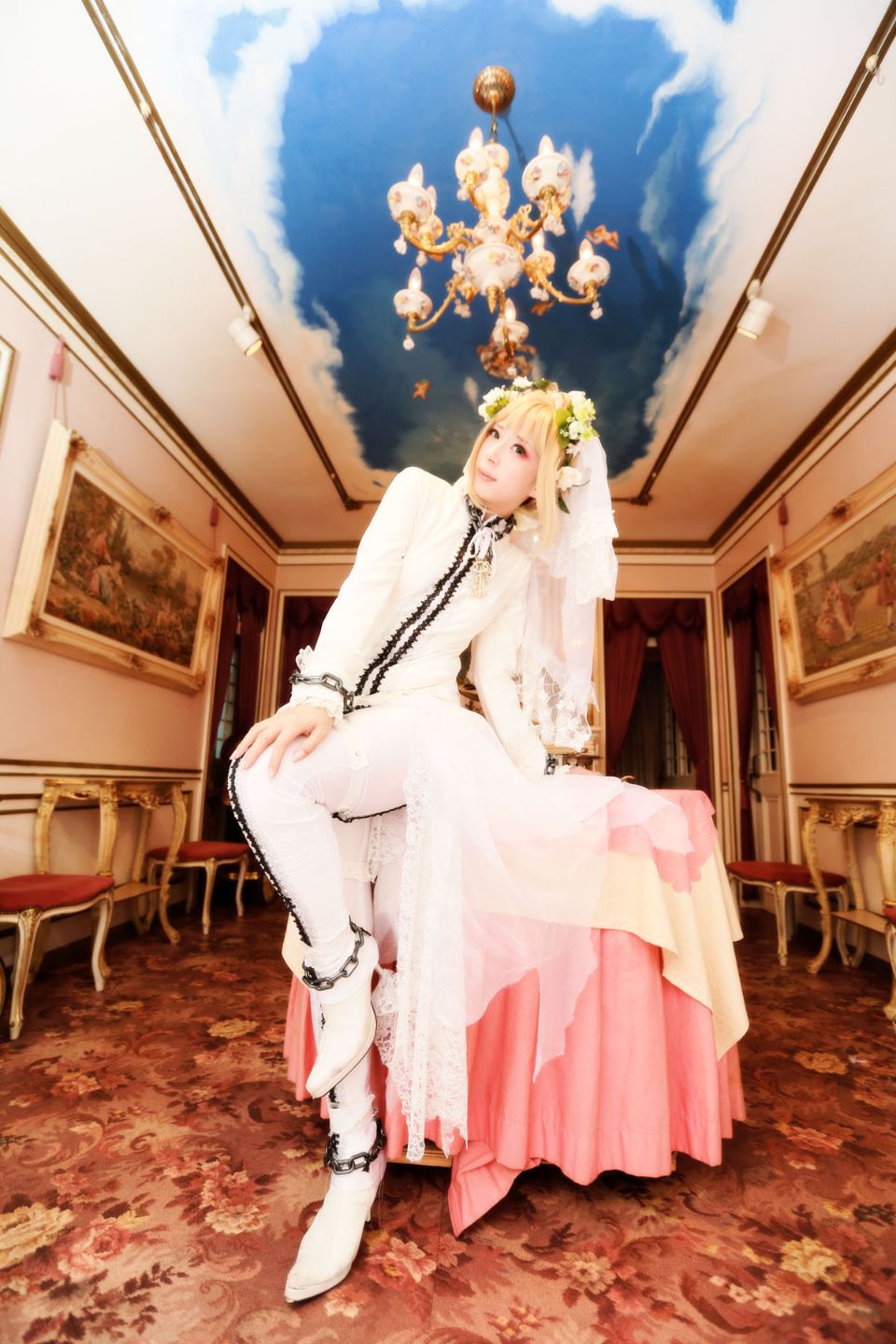 Fate Saber Cosplay Photo Book Saver × Saver