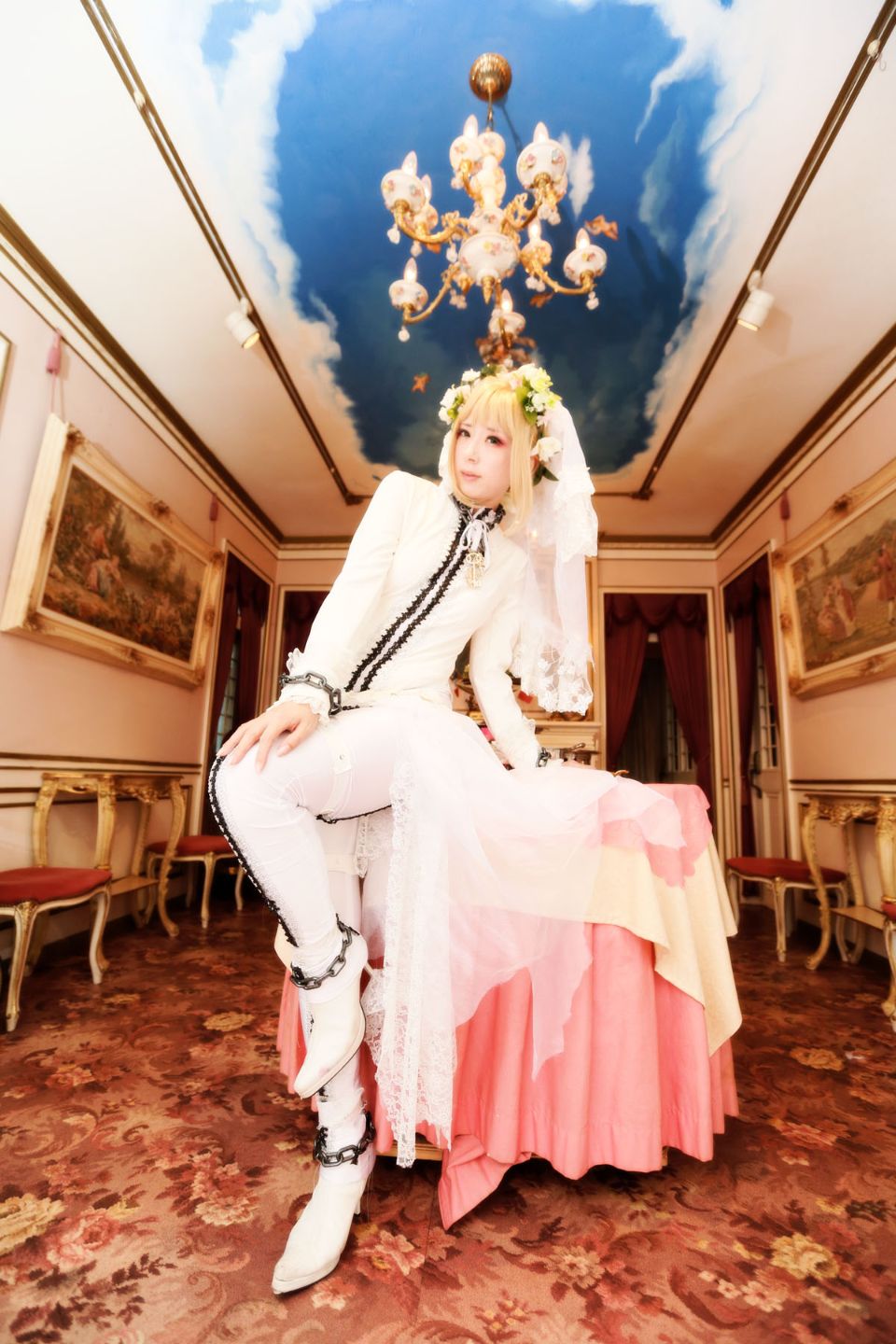 Fate Saber Cosplay Photo Book Saver × Saver