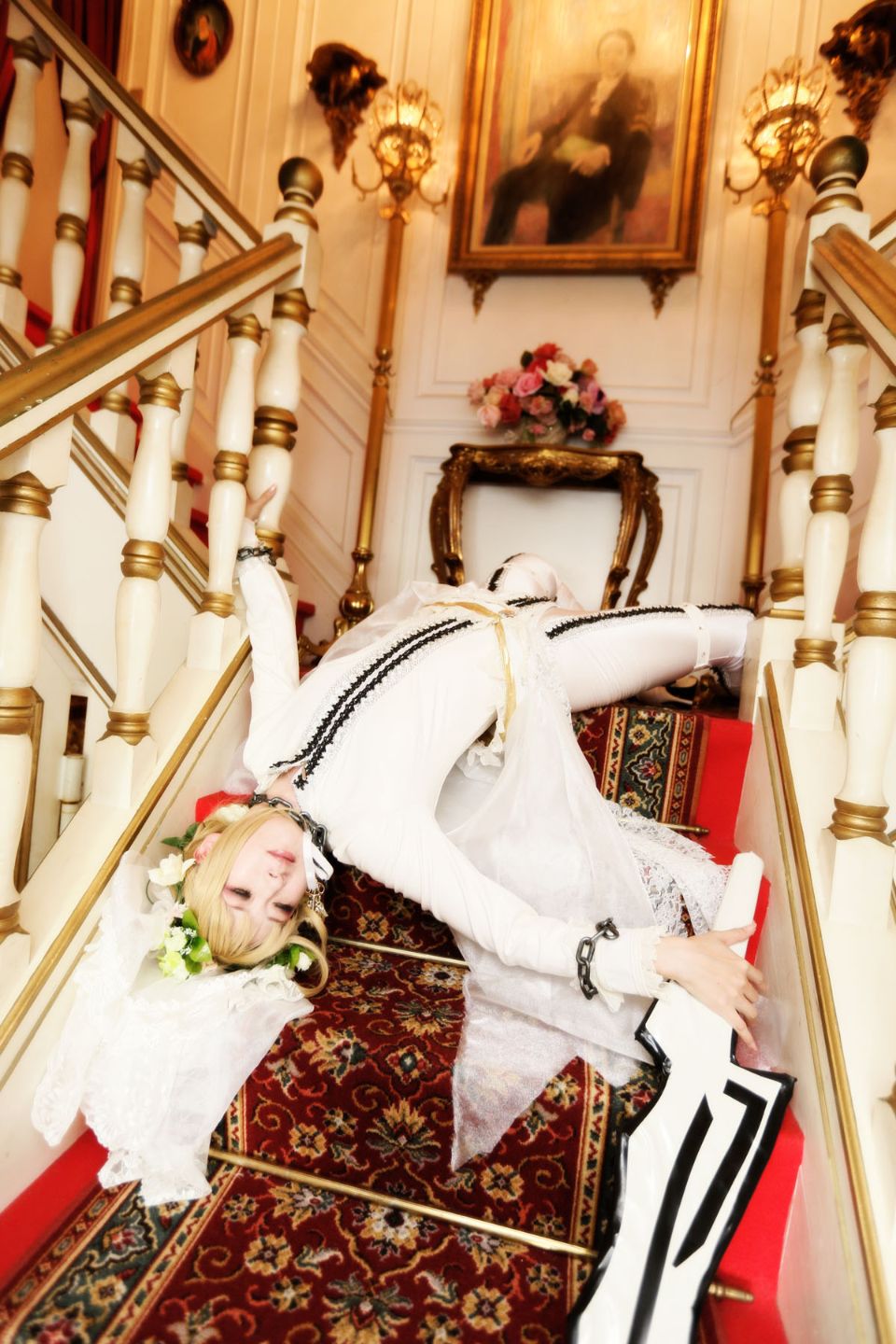 Fate Saber Cosplay Photo Book Saver × Saver