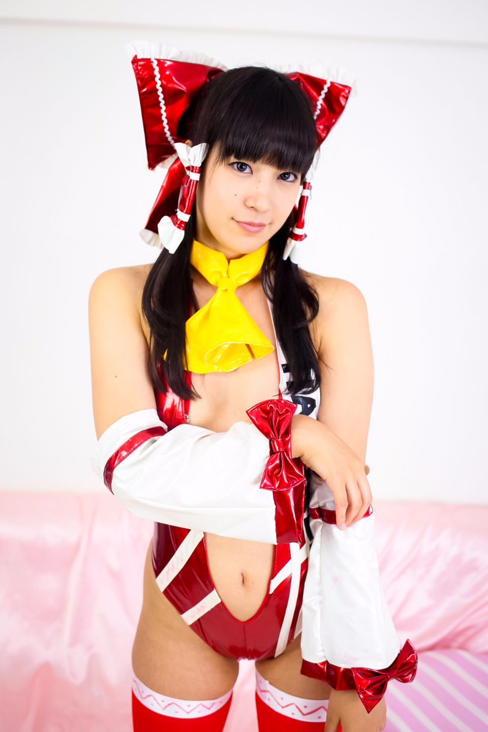 Tóc đen 19 tuổi thẳng cạo lớp xinh đẹp Lớp 04 Reimu