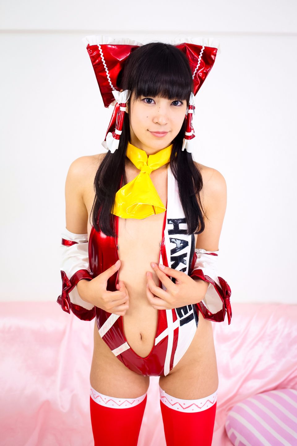 Tóc đen 19 tuổi thẳng cạo lớp xinh đẹp Lớp 04 Reimu