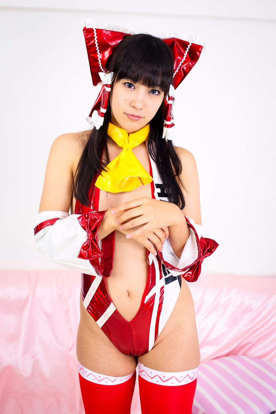 Tóc đen 19 tuổi thẳng cạo lớp xinh đẹp Lớp 04 Reimu