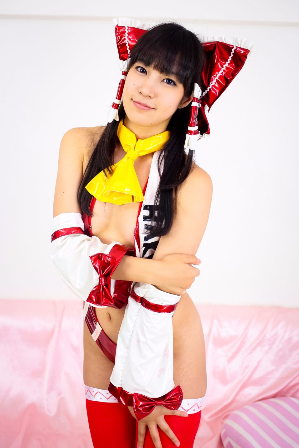 Tóc đen 19 tuổi thẳng cạo lớp xinh đẹp Lớp 04 Reimu