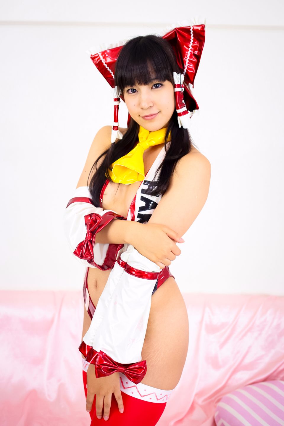 Tóc đen 19 tuổi thẳng cạo lớp xinh đẹp Lớp 04 Reimu