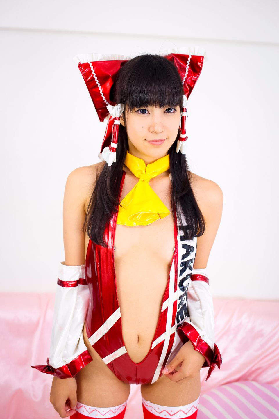 Tóc đen 19 tuổi thẳng cạo lớp xinh đẹp Lớp 04 Reimu