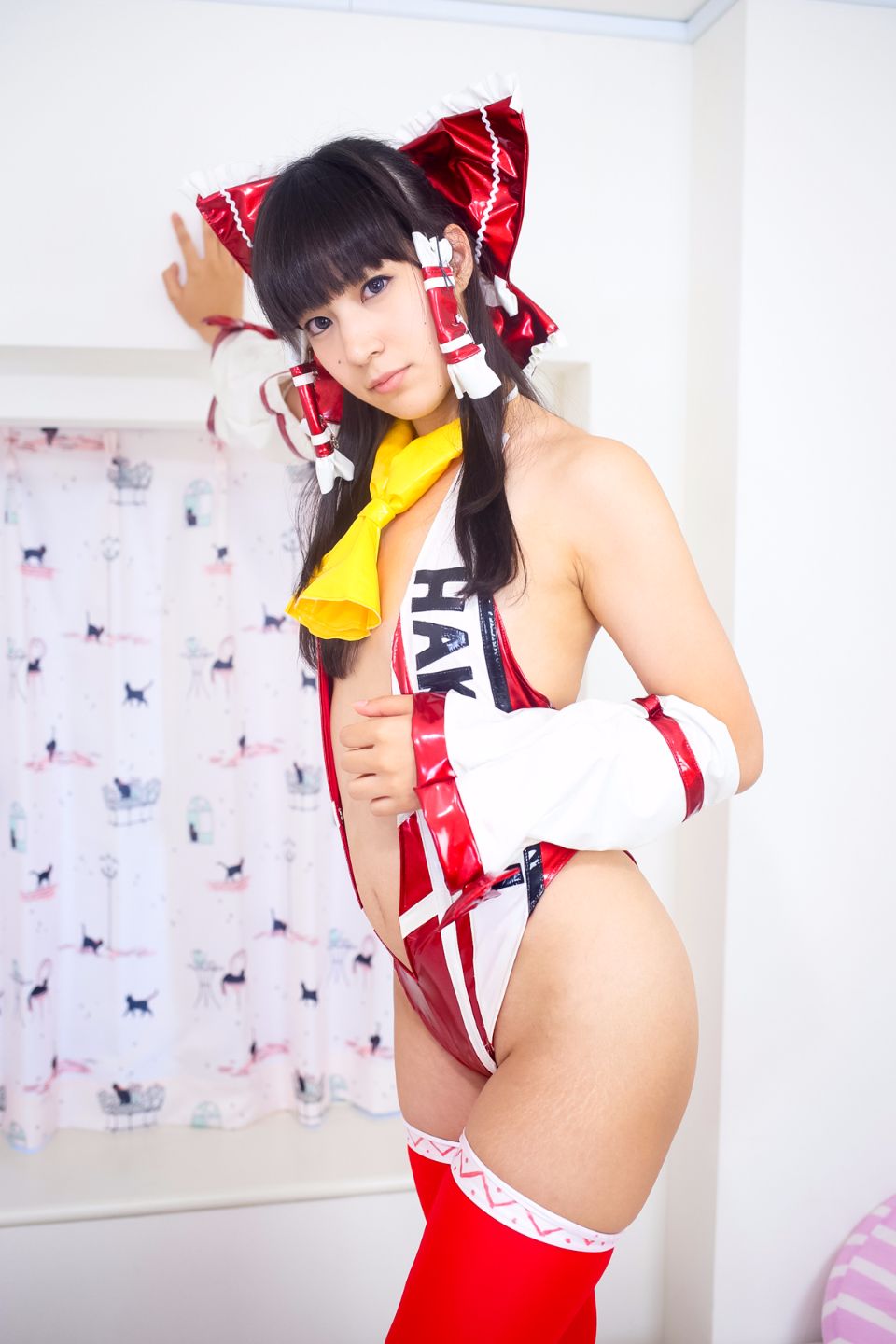 Tóc đen 19 tuổi thẳng cạo lớp xinh đẹp Lớp 04 Reimu