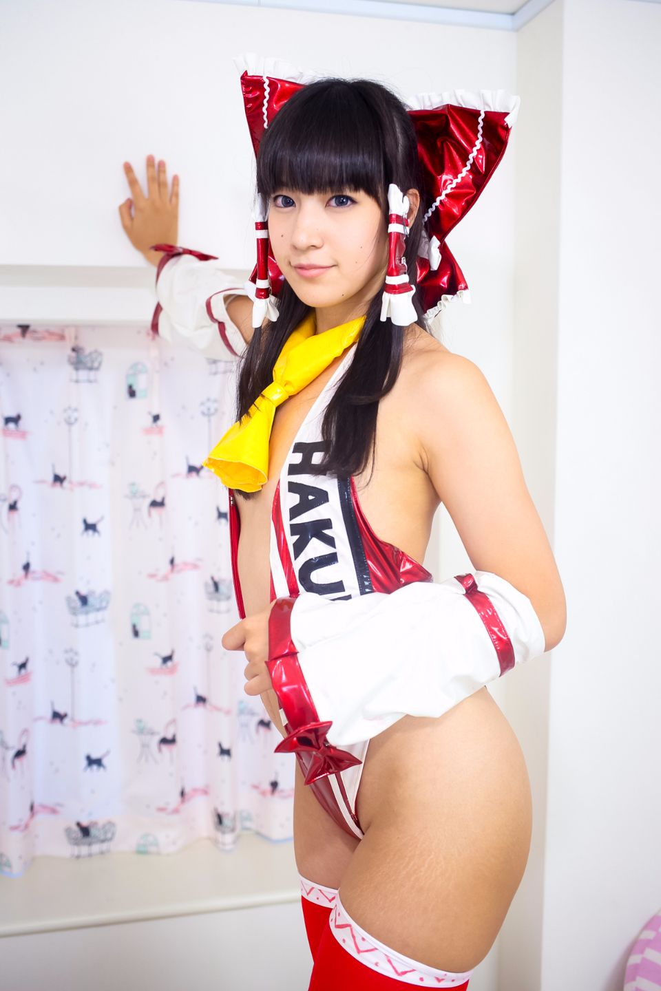 Tóc đen 19 tuổi thẳng cạo lớp xinh đẹp Lớp 04 Reimu