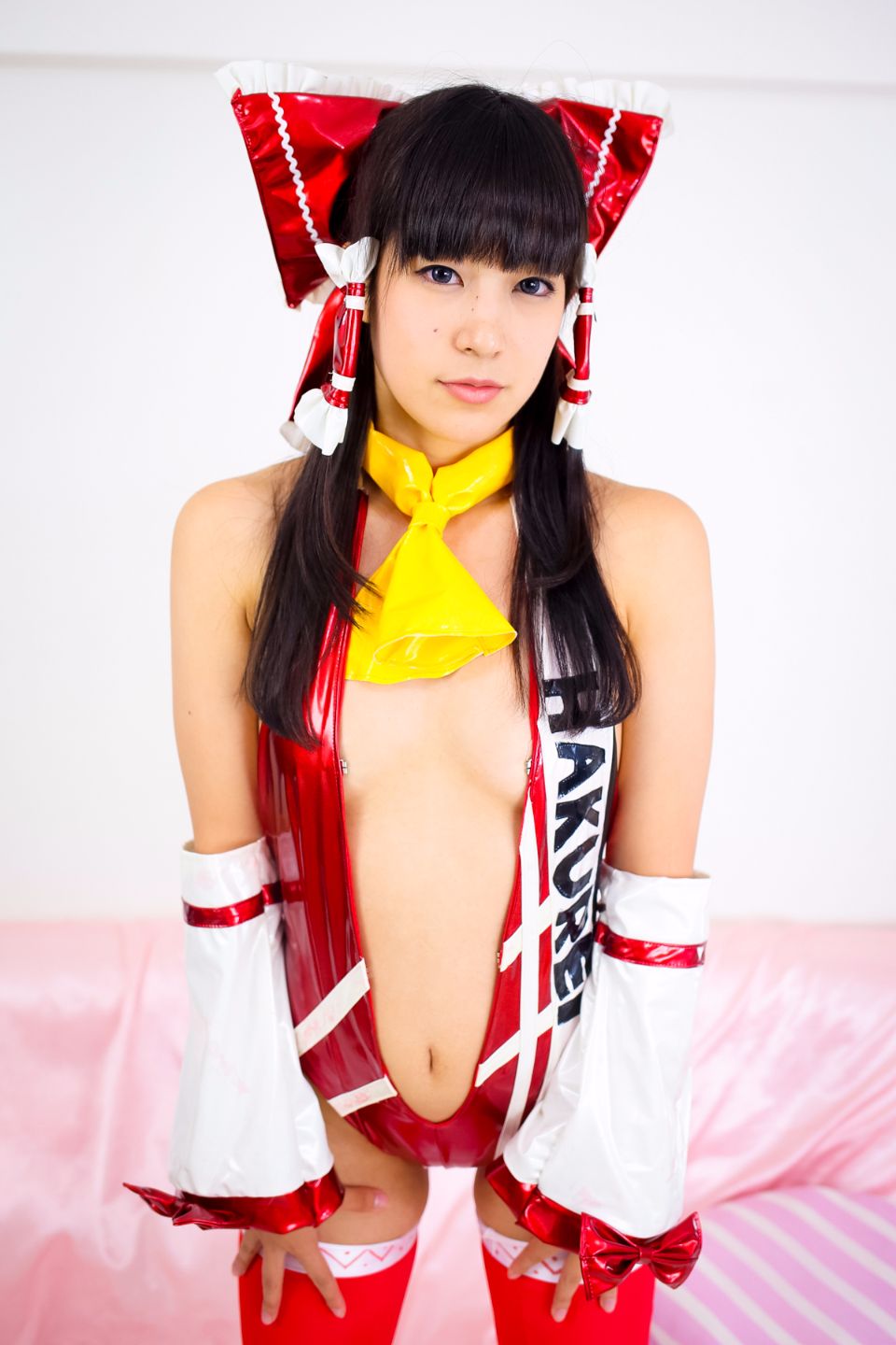 Tóc đen 19 tuổi thẳng cạo lớp xinh đẹp Lớp 04 Reimu