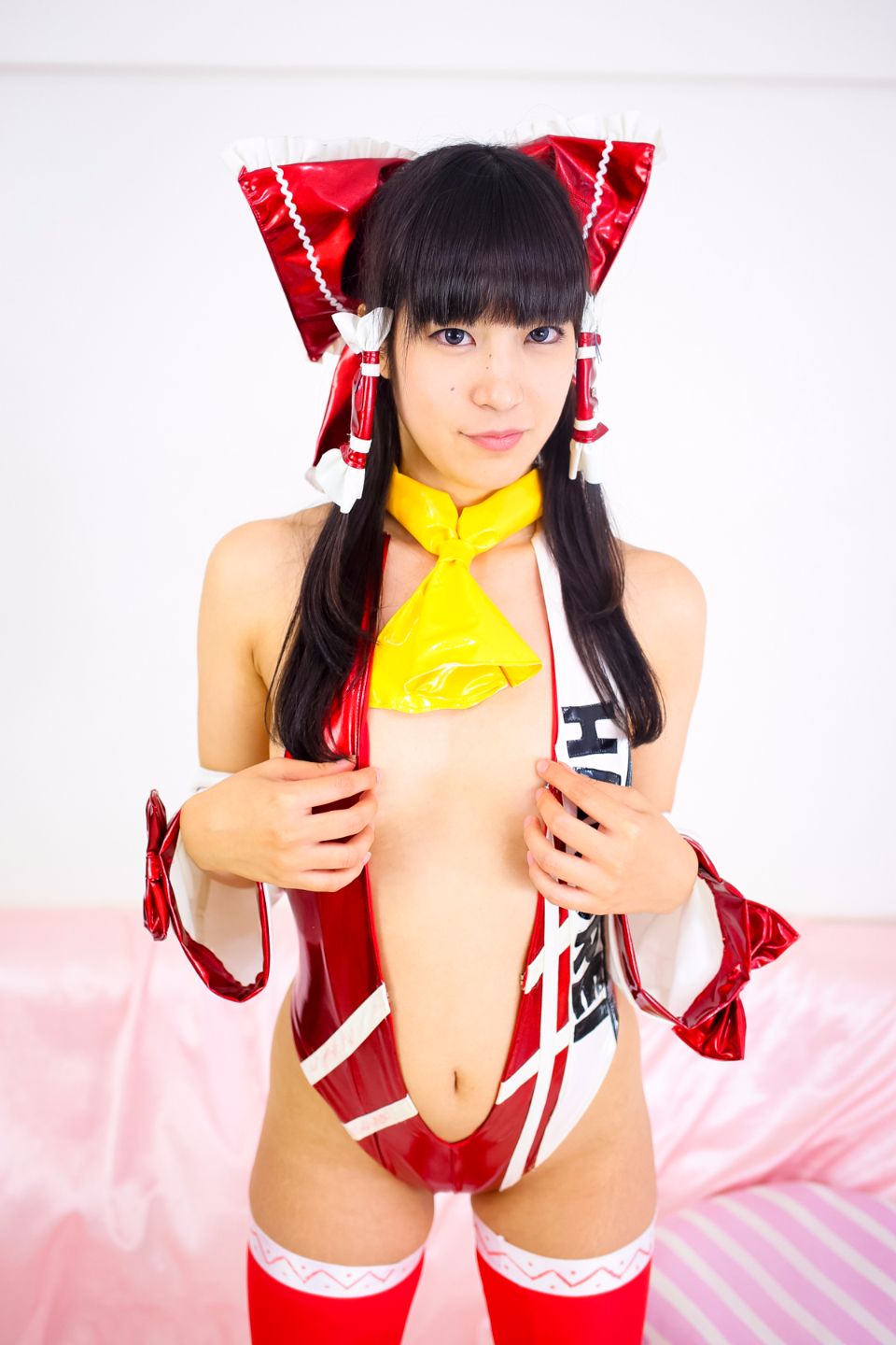 Tóc đen 19 tuổi thẳng cạo lớp xinh đẹp Lớp 04 Reimu