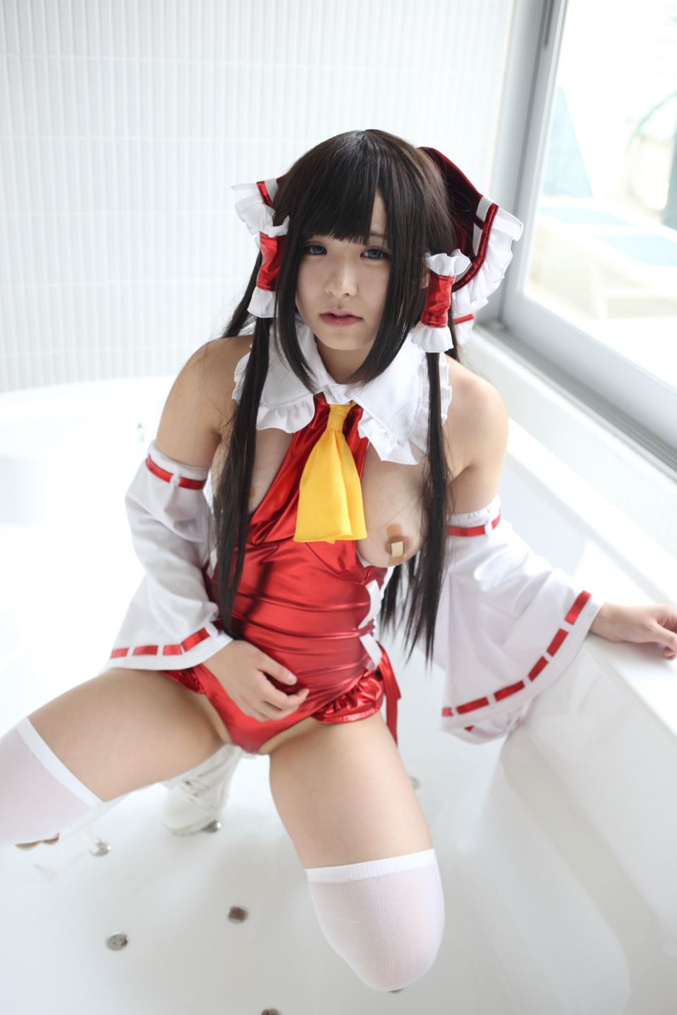 145cm e cốc tóc đen thẳng cô gái xinh đẹp Lớp Komugi 16 Reimu