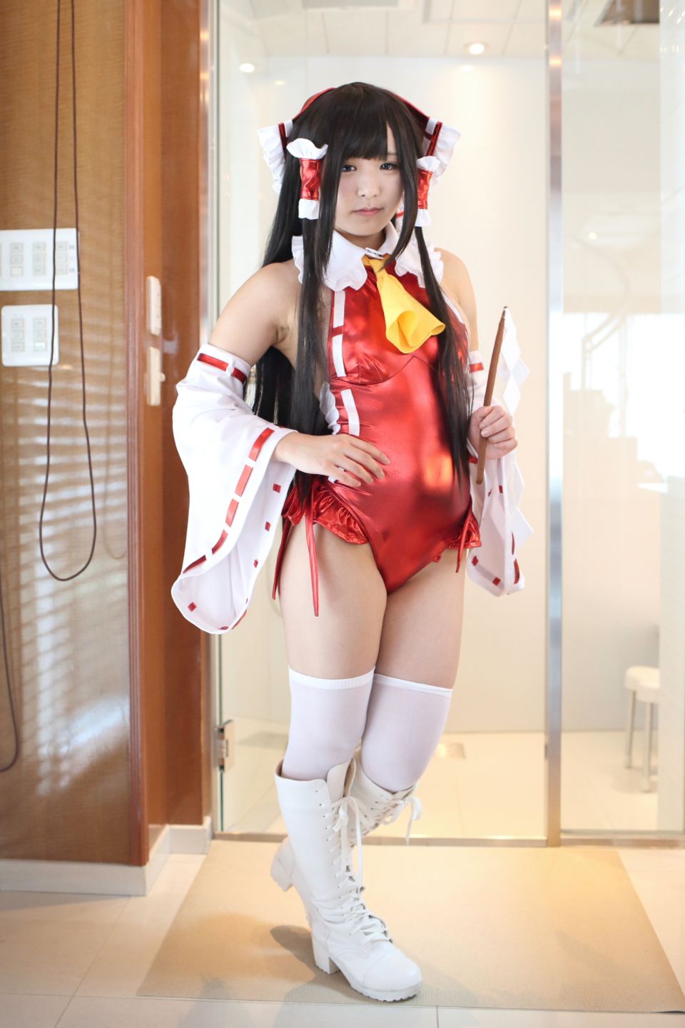 145cm e cốc tóc đen thẳng cô gái xinh đẹp Lớp Komugi 16 Reimu