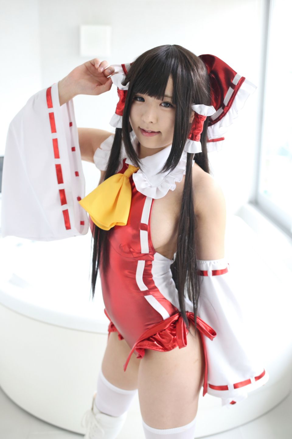 145cm e cốc tóc đen thẳng cô gái xinh đẹp Lớp Komugi 16 Reimu