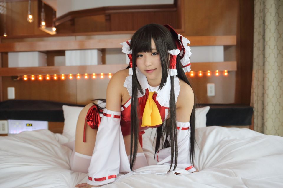 145cm e cốc tóc đen thẳng cô gái xinh đẹp Lớp Komugi 16 Reimu