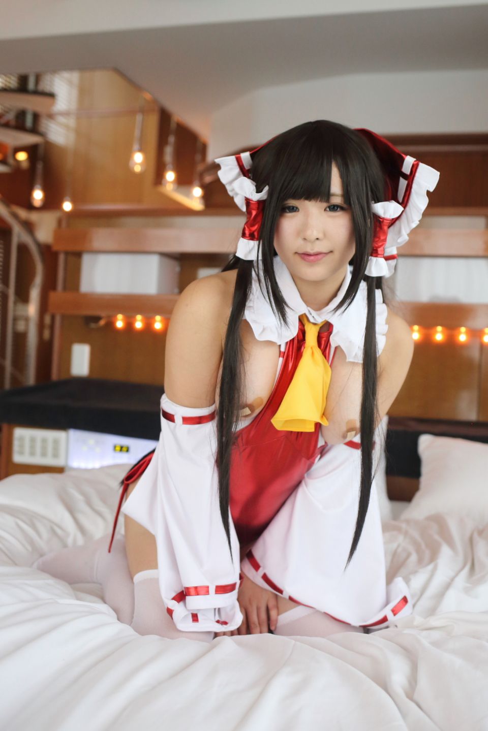 145cm e cốc tóc đen thẳng cô gái xinh đẹp Lớp Komugi 16 Reimu