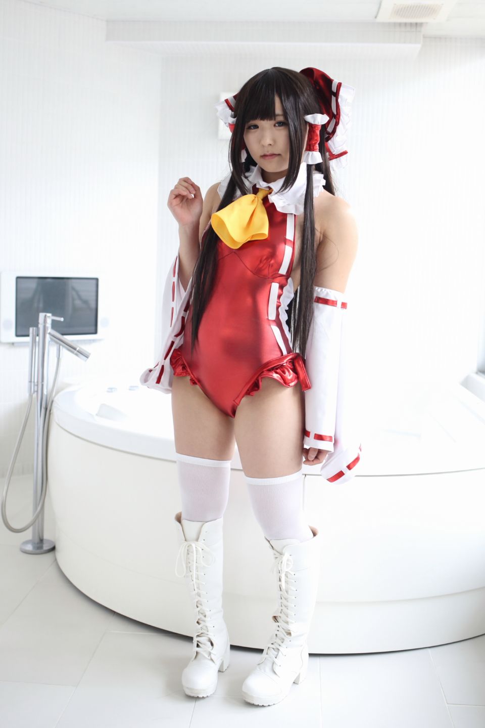 145cm e cốc tóc đen thẳng cô gái xinh đẹp Lớp Komugi 16 Reimu