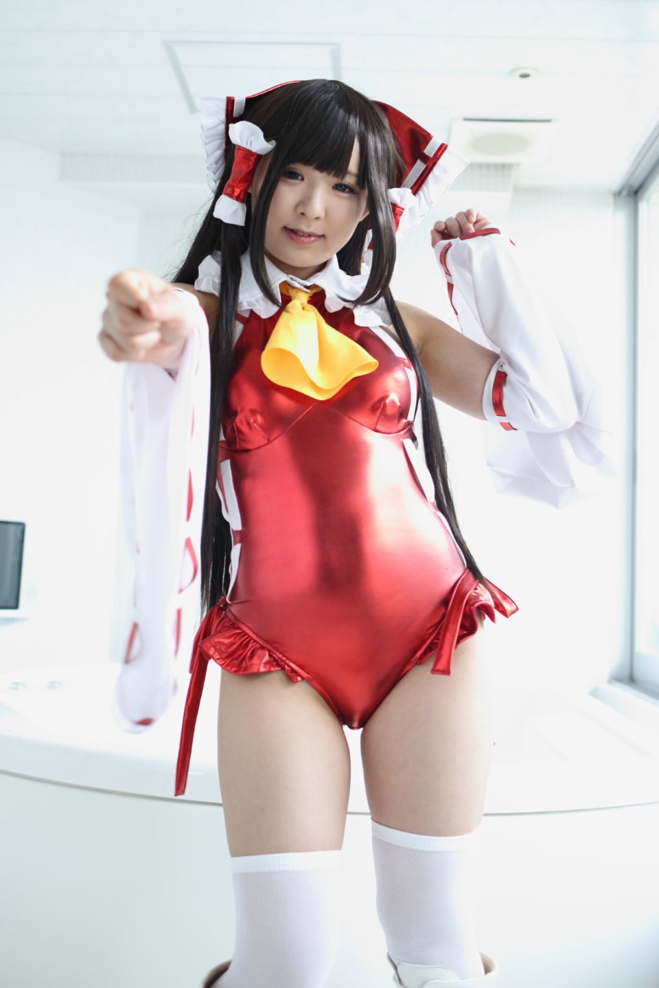 145cm e cốc tóc đen thẳng cô gái xinh đẹp Lớp Komugi 16 Reimu