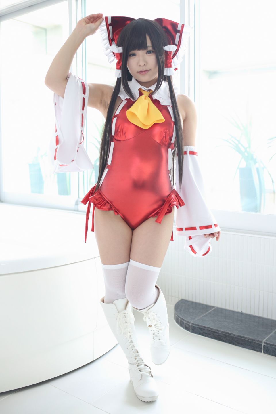 145cm e cốc tóc đen thẳng cô gái xinh đẹp Lớp Komugi 16 Reimu