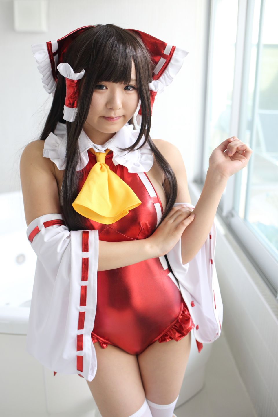 145cm e cốc tóc đen thẳng cô gái xinh đẹp Lớp Komugi 16 Reimu