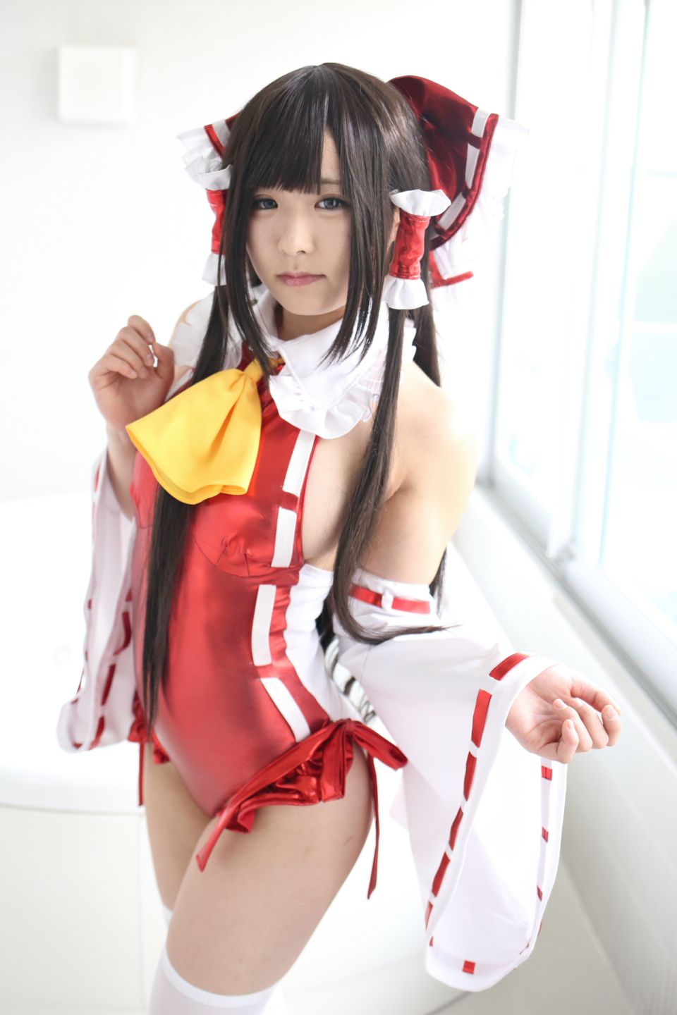 145cm e cốc tóc đen thẳng cô gái xinh đẹp Lớp Komugi 16 Reimu