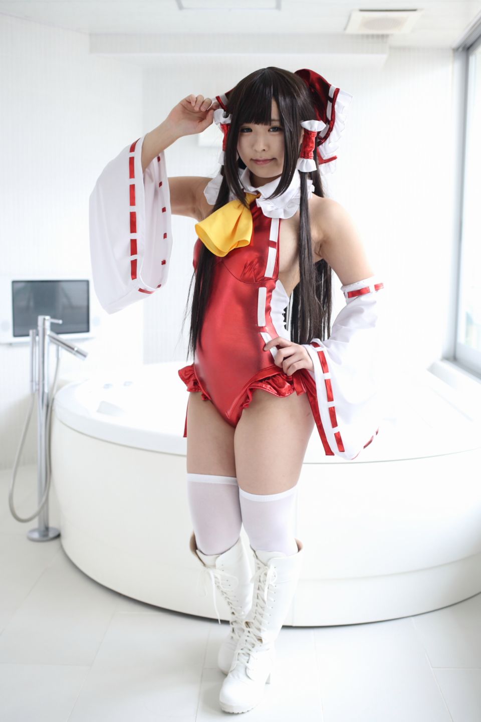 145cm e cốc tóc đen thẳng cô gái xinh đẹp Lớp Komugi 16 Reimu