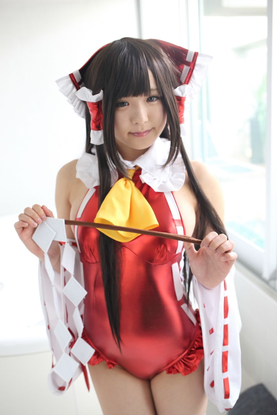 145cm e cốc tóc đen thẳng cô gái xinh đẹp Lớp Komugi 16 Reimu