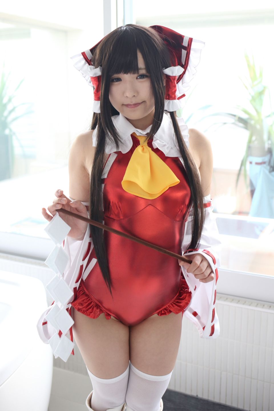 145cm e cốc tóc đen thẳng cô gái xinh đẹp Lớp Komugi 16 Reimu