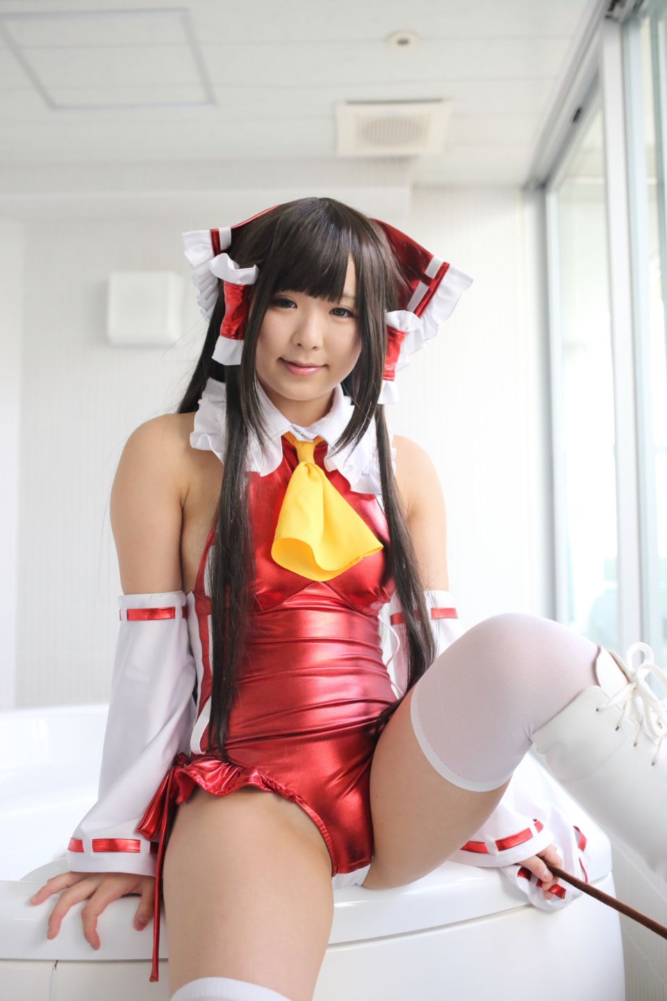 145cm e cốc tóc đen thẳng cô gái xinh đẹp Lớp Komugi 16 Reimu