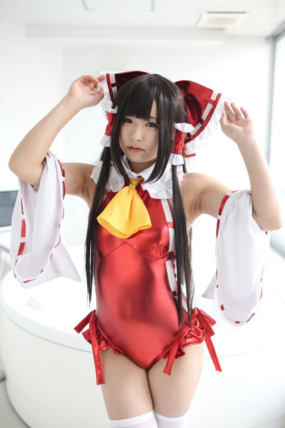 145cm e cốc tóc đen thẳng cô gái xinh đẹp Lớp Komugi 16 Reimu