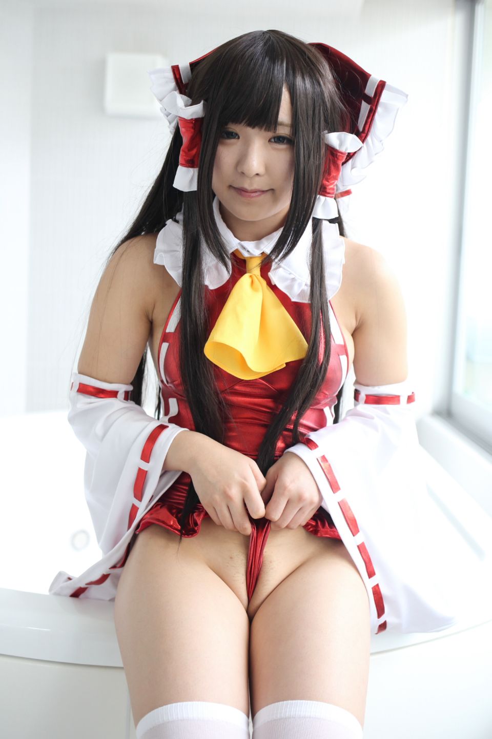 145cm e cốc tóc đen thẳng cô gái xinh đẹp Lớp Komugi 16 Reimu